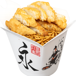 25. TALLARINES CON PECHUGA DE POLLO