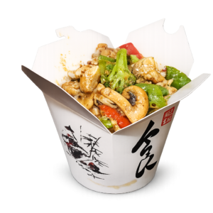 19. ARROZ CON POLLO Y SALSA CURRY